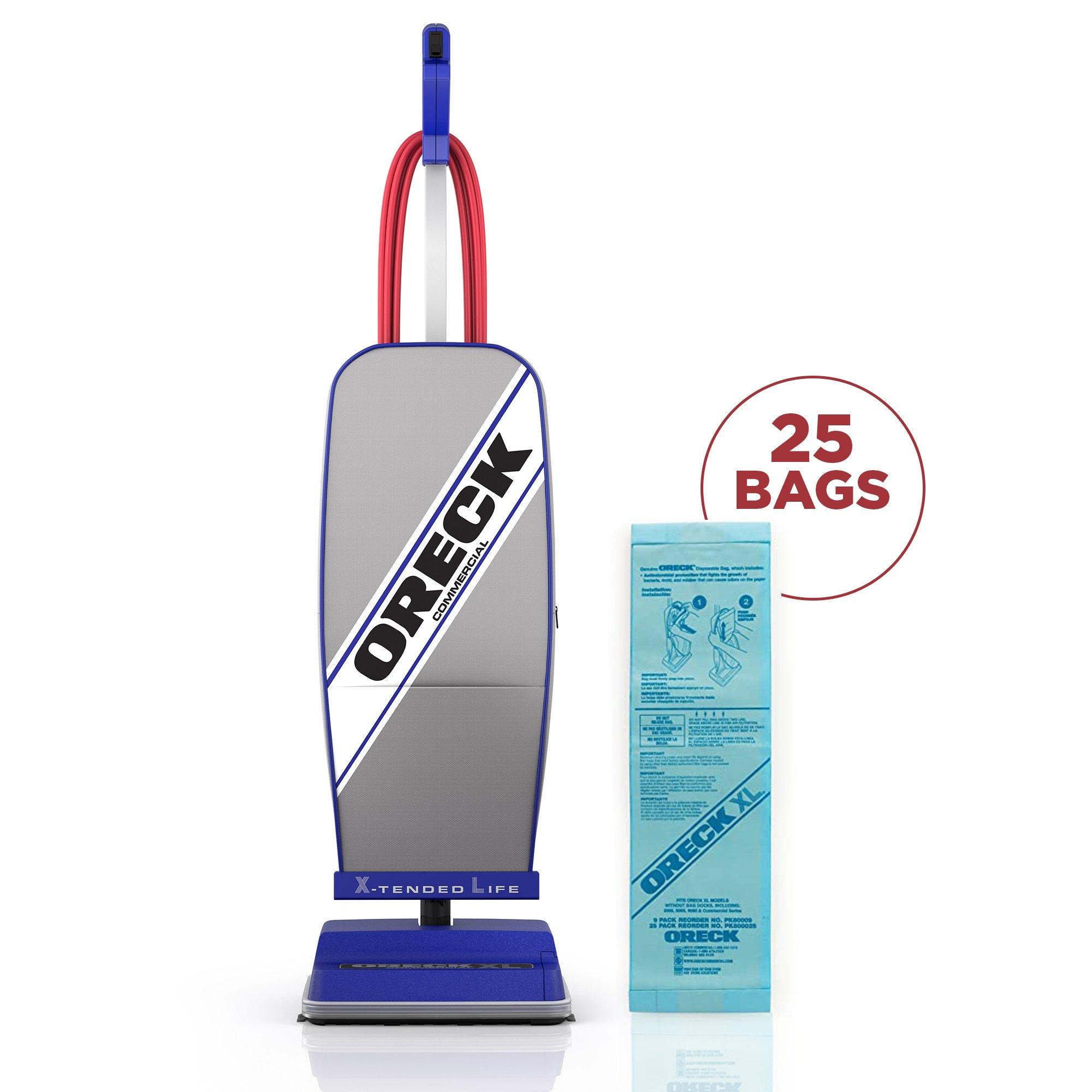 Oreck Commercial Disposable Vacuum Bags XL Standard Filtration 25/Pack