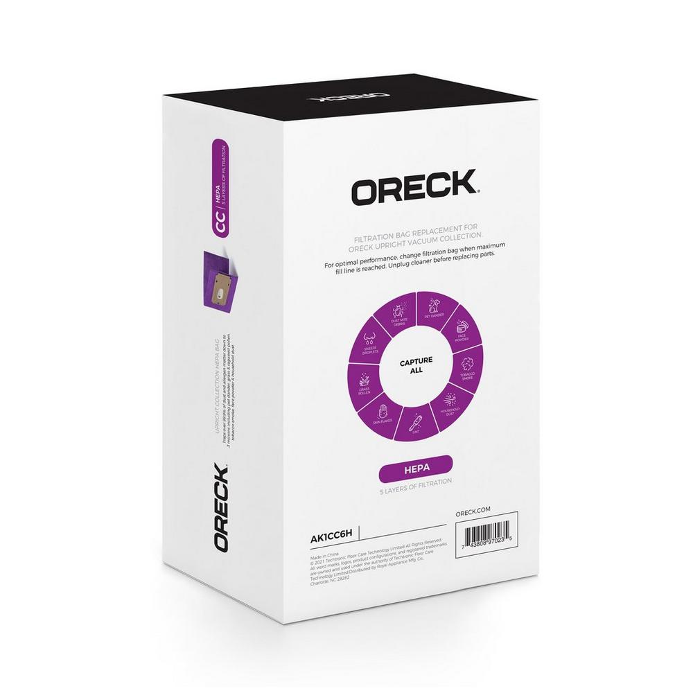 Oreck Elevate online Control Vacuum