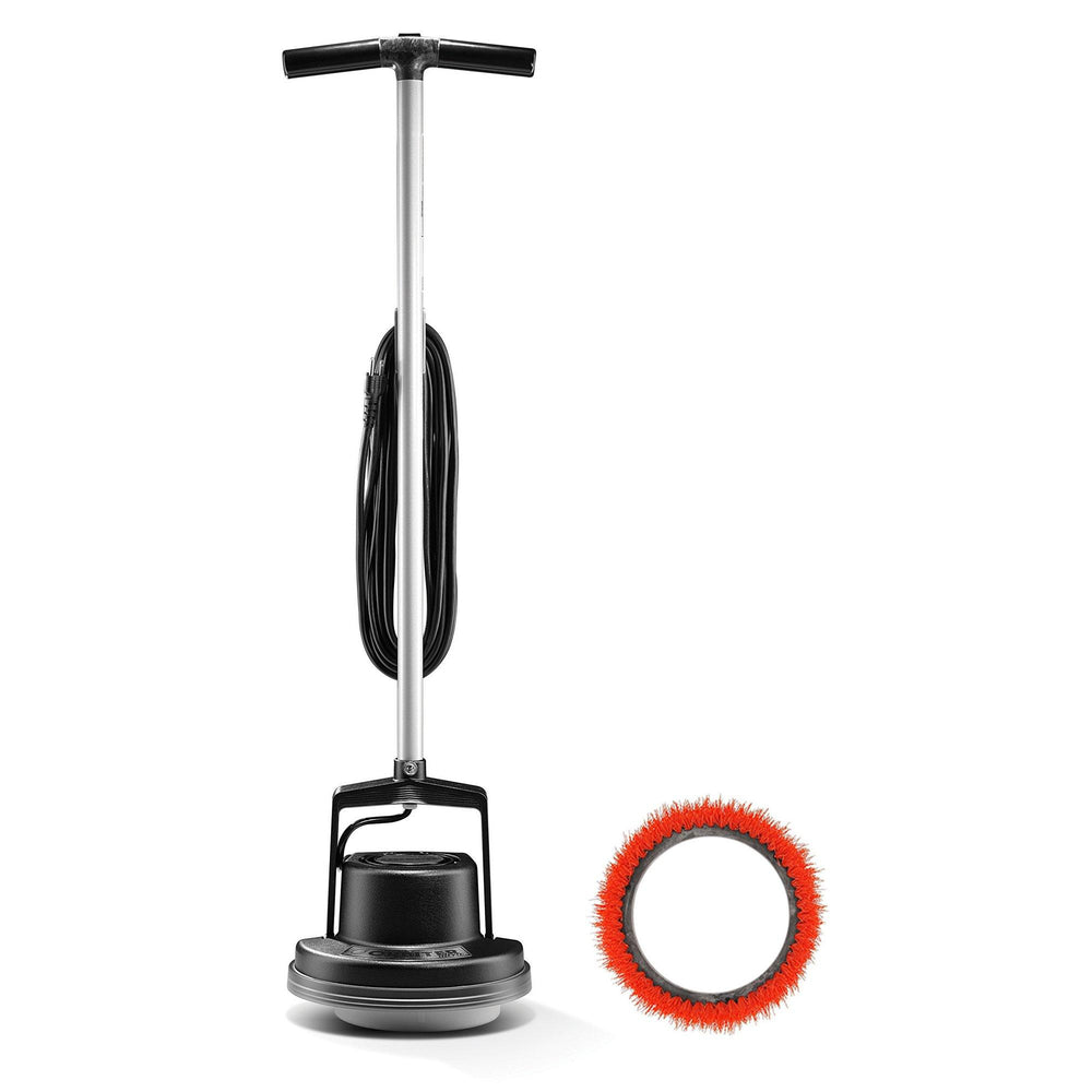 Orbiter Ultra Multi-Purpose Floor Machine + Orange Scrub Brush1