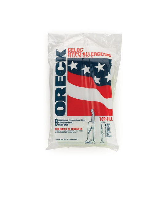 Oreck XL Standard Vacuum Bags PK80009DW